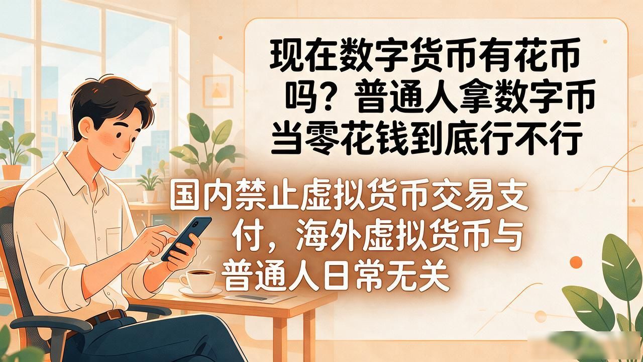 现在数字货币有花币吗？普通人拿数字币当零花钱到底行不行