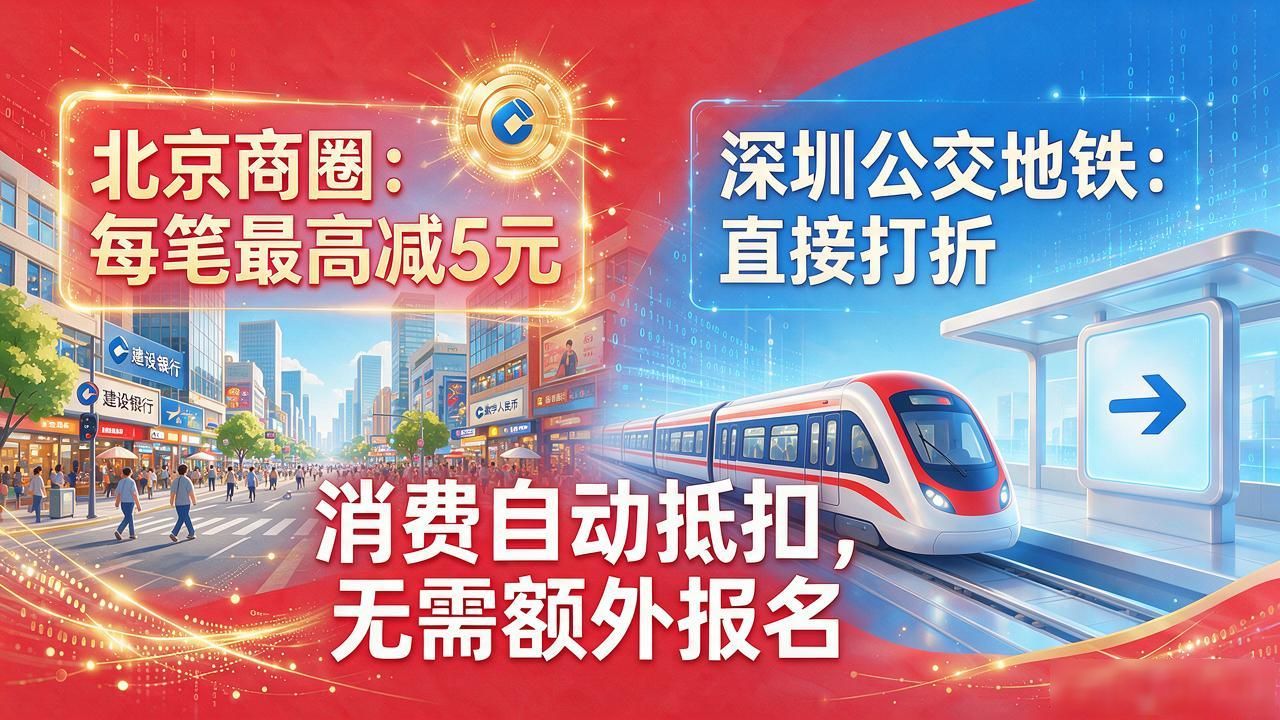 建设银行数字人民币怎么开通？实用场景和优惠一文说清