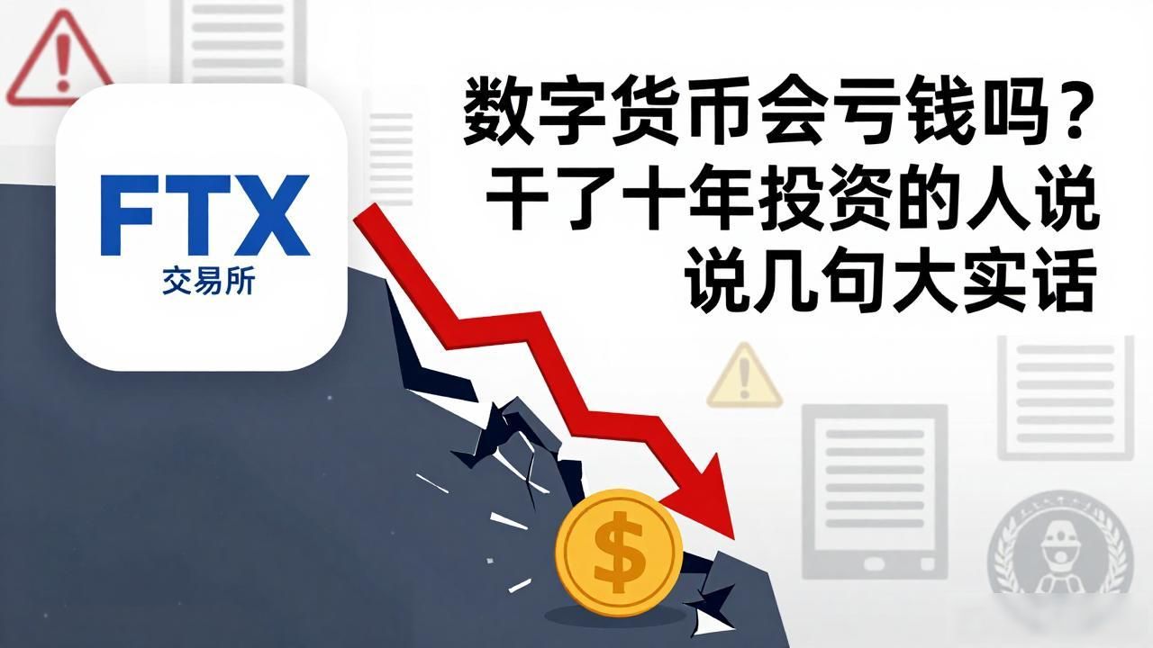 数字货币会亏钱吗？干了十年投资的人说几句大实话