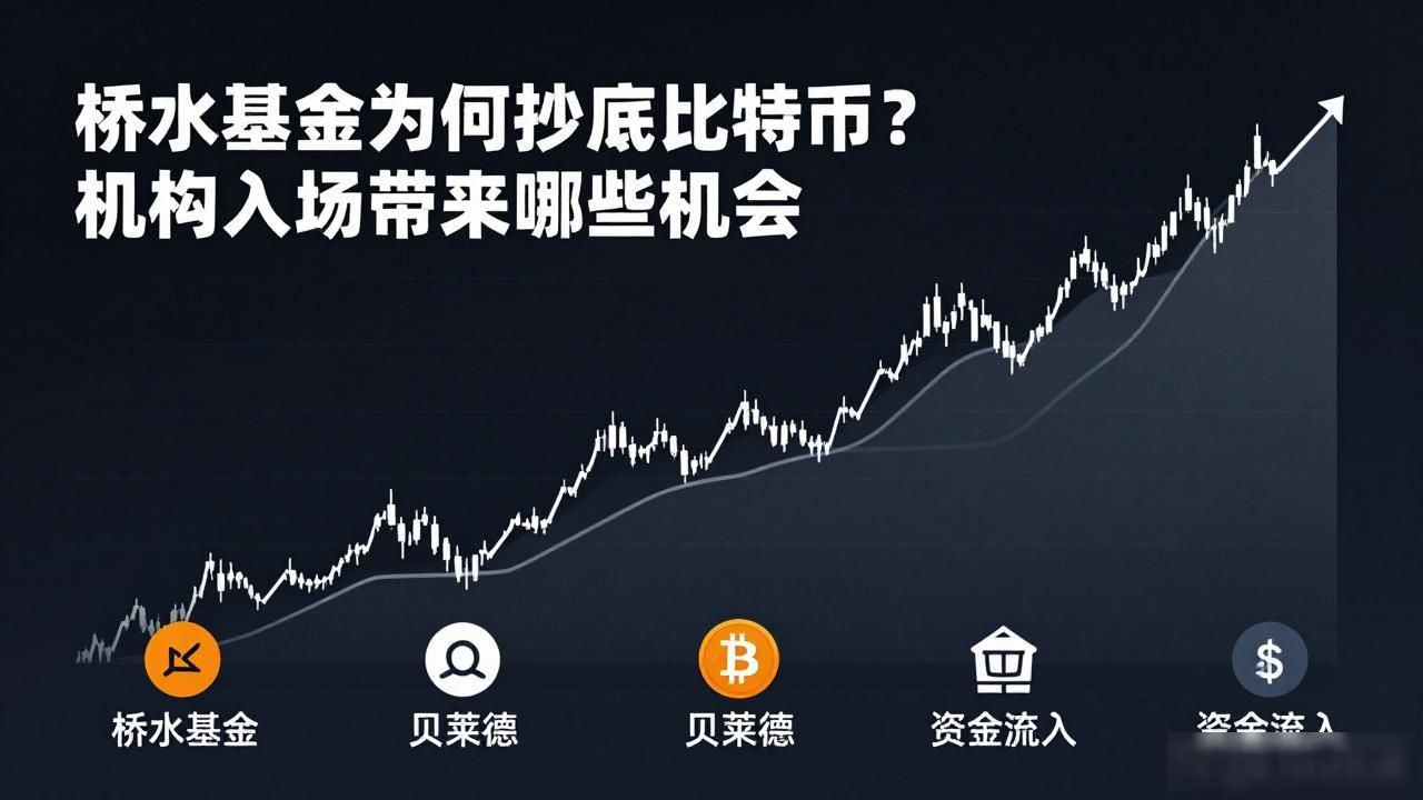 桥水基金为何抄底比特币？机构入场带来哪些机会
