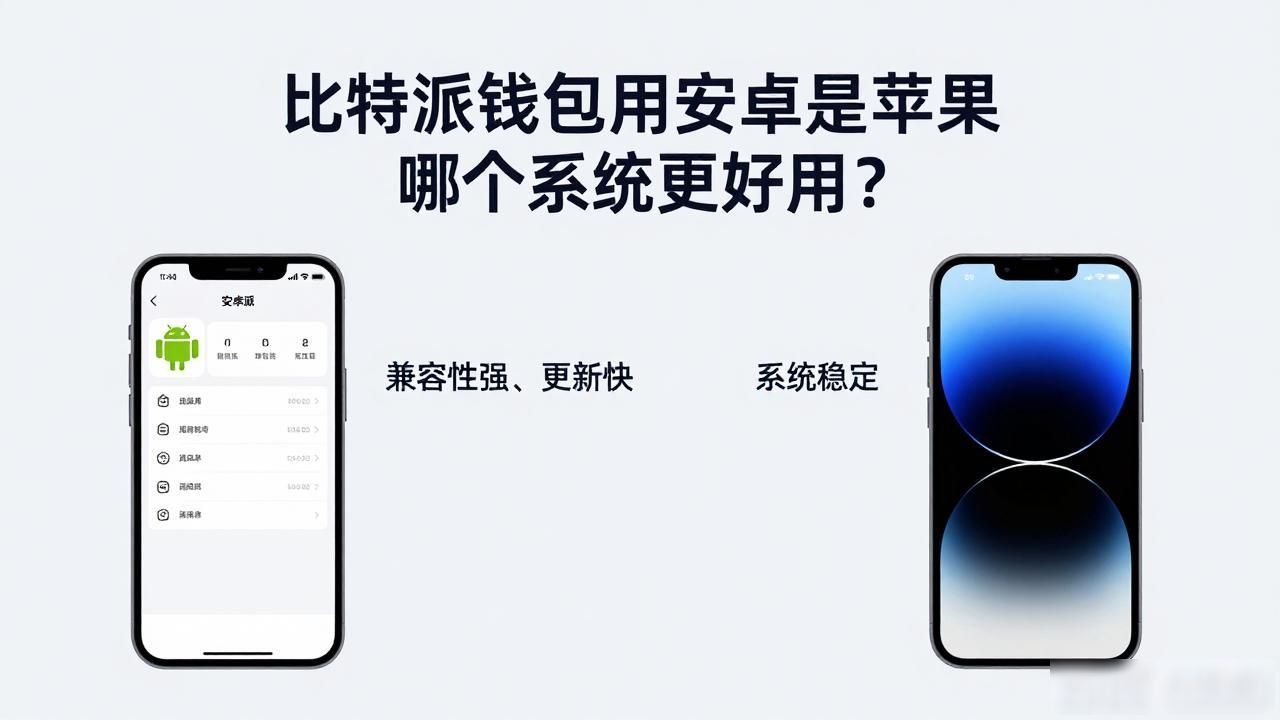 比特派钱包用安卓还是苹果 哪个系统更好用？