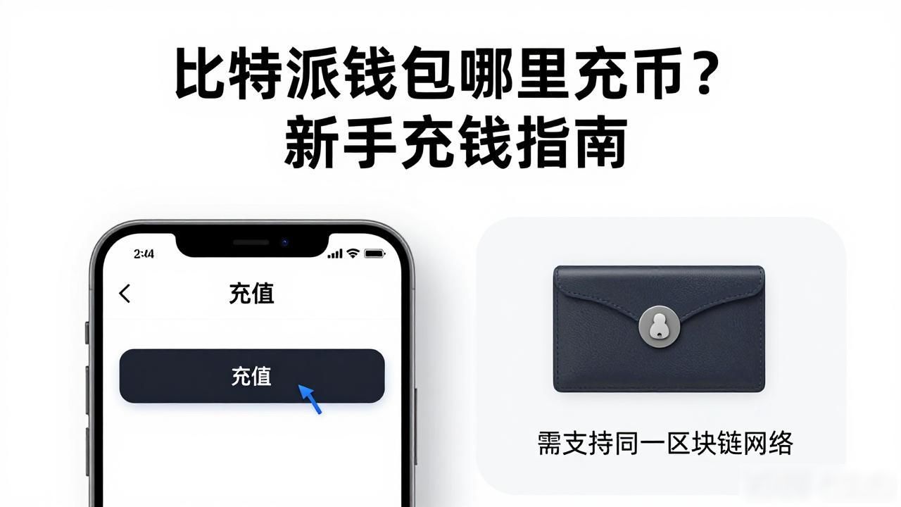 比特派钱包哪里充币？新手充币指南
