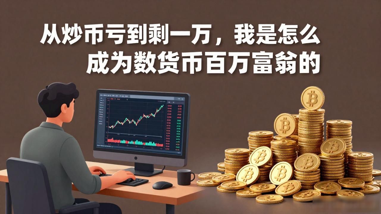 从炒币亏到剩一万，我是怎么成为数字货币百万富翁的