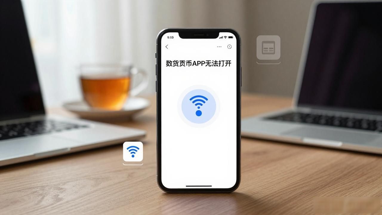 数字货币APP下载后打不开？这4个原因最常见