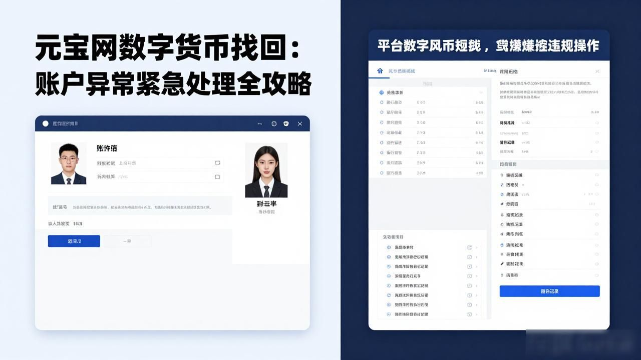 元宝网数字货币找回：账户异常紧急处理全攻略