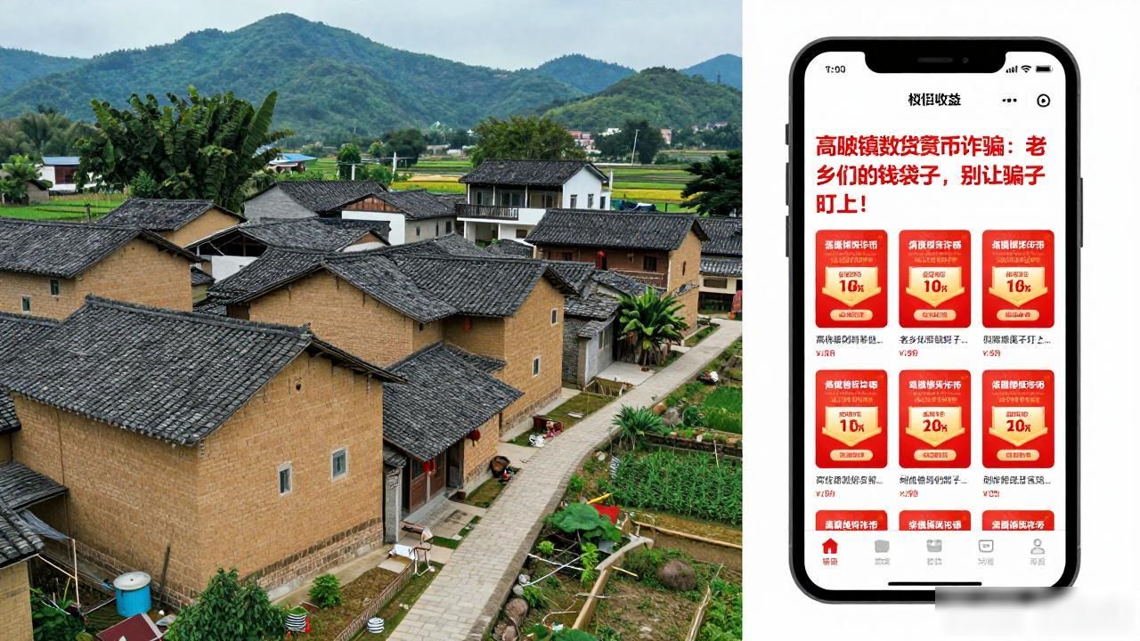 高陂镇数字货币诈骗：老乡们的钱袋子，别让骗子盯上！