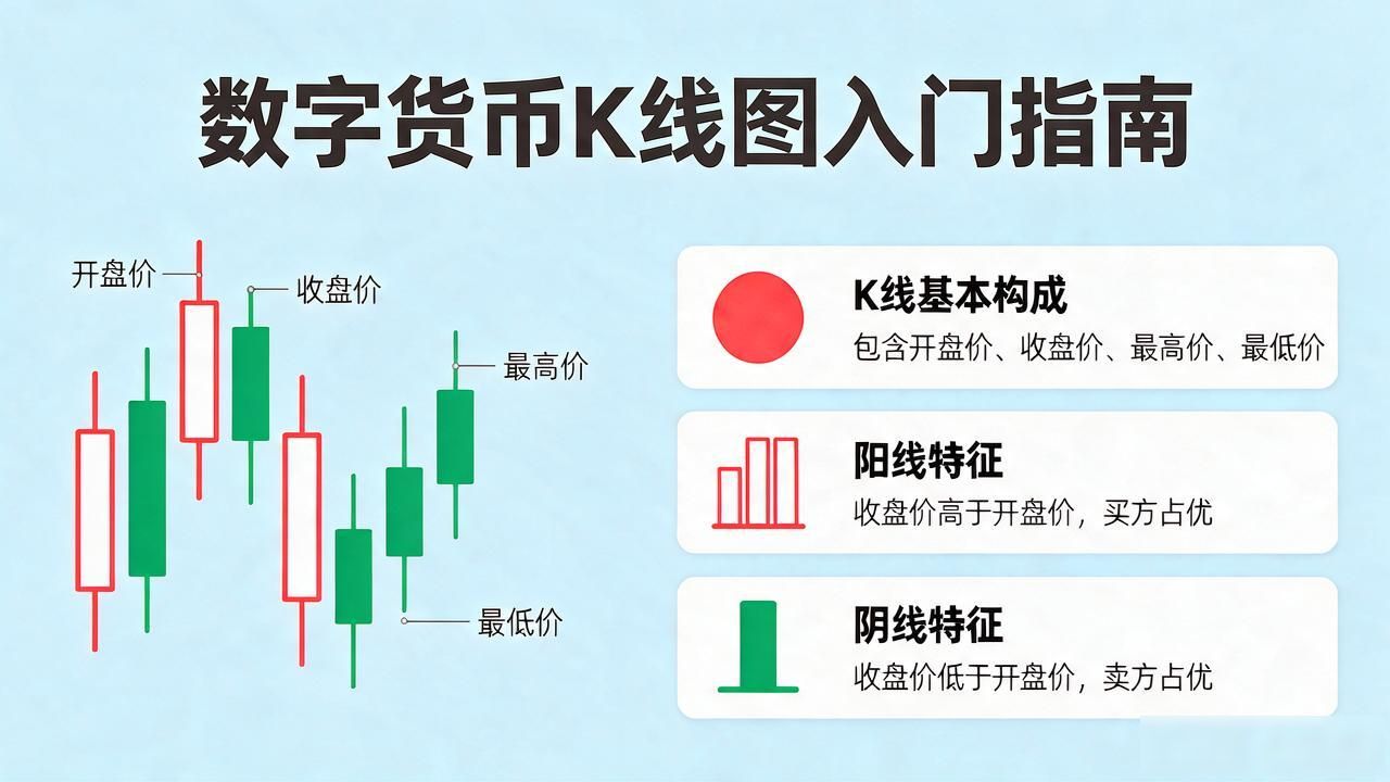 数字货币开盘价怎么看？k线图新手入门指南