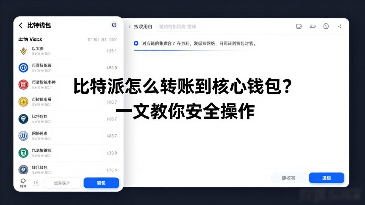 比特派怎么转账到核心钱包？一文教你安全操作