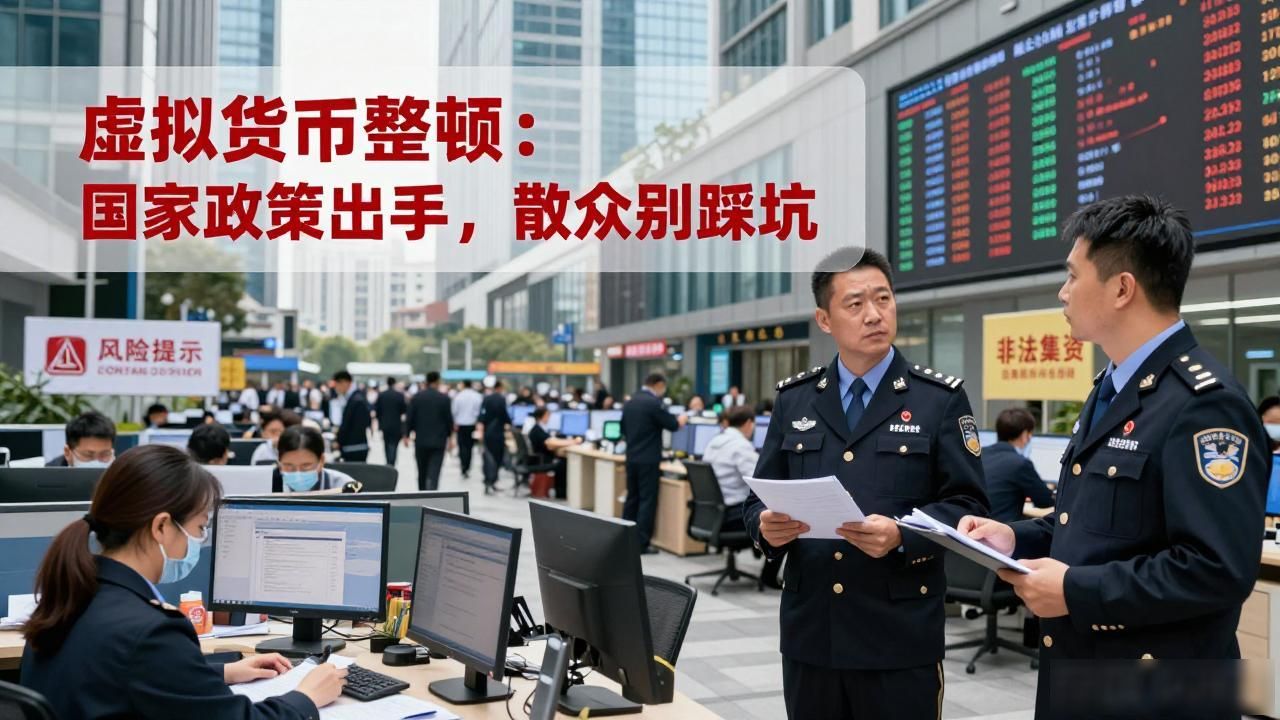 虚拟货币整顿：国家政策出手，散户别踩坑