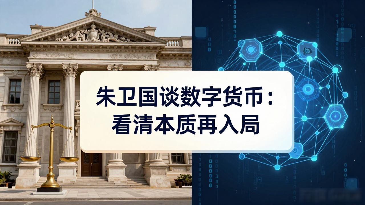 朱卫国谈数字货币：看清本质再入局