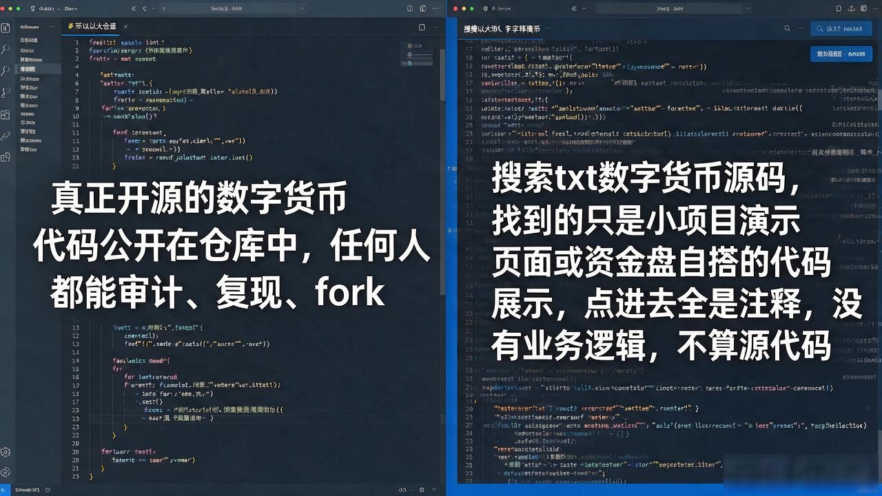 txt数字货币有源代码链接吗？查完我劝你冷静