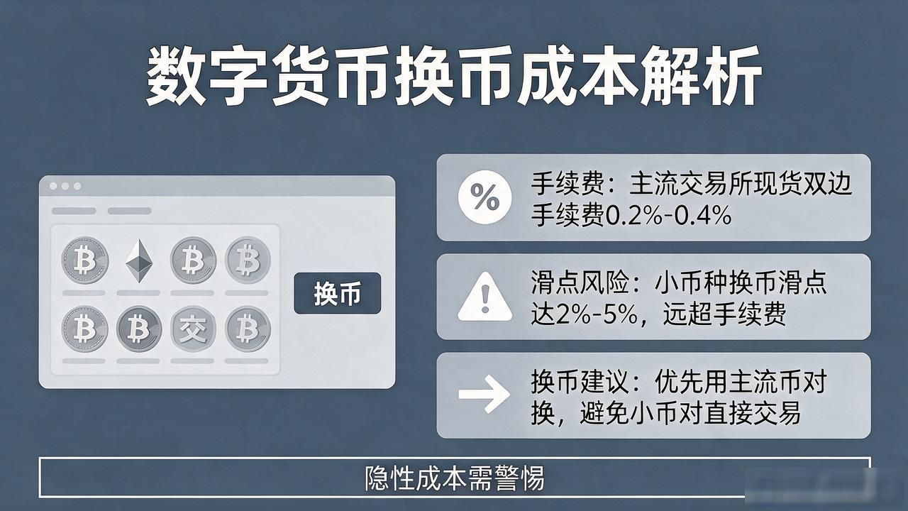 数字货币币种转换怎么操作？换币流程、手续费和避坑一次讲清