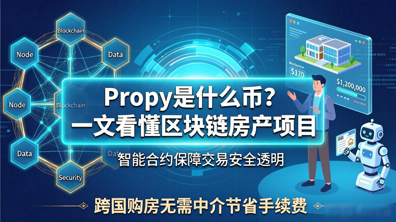 Propy是什么币？一文看懂区块链房产项目