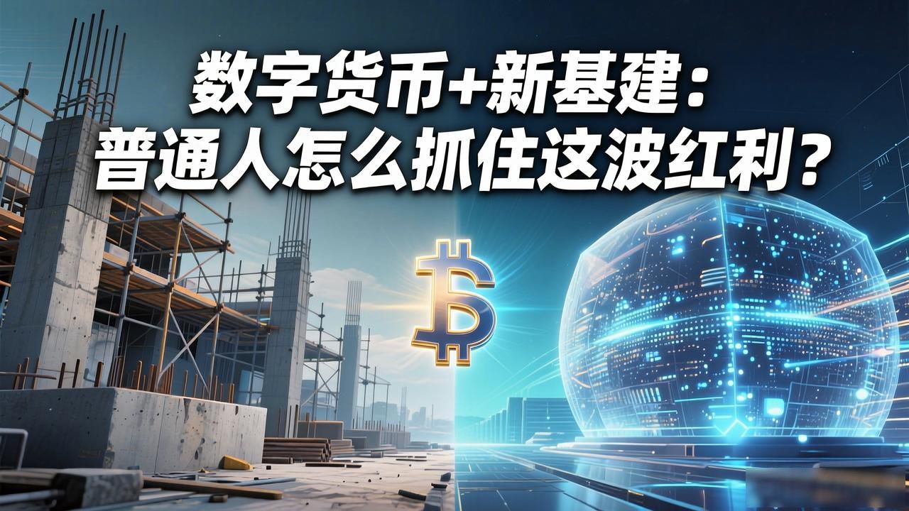 数字货币+新基建：普通人怎么抓住这波红利？