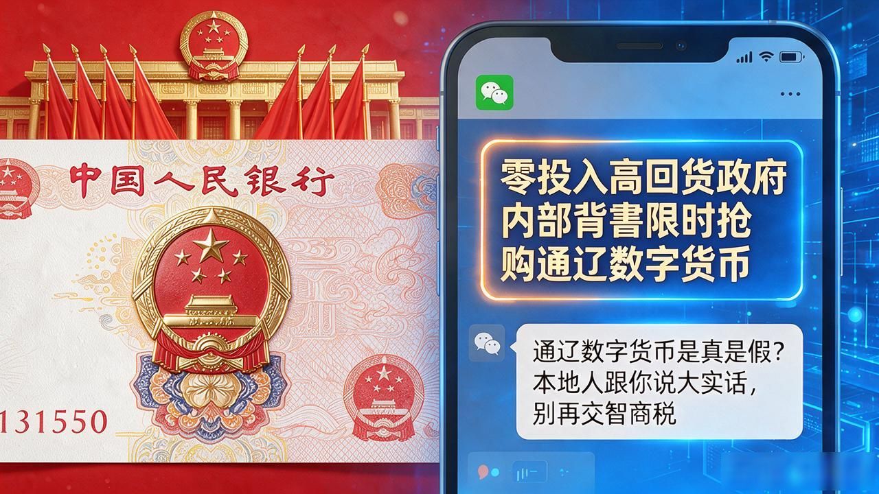 通辽数字货币是真是假？本地人跟你说大实话，别再交智商税