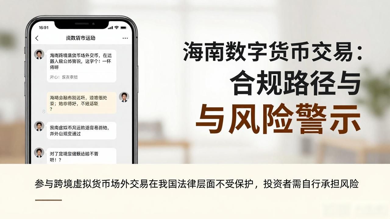 海南数字货币交易：合规路径与风险警示