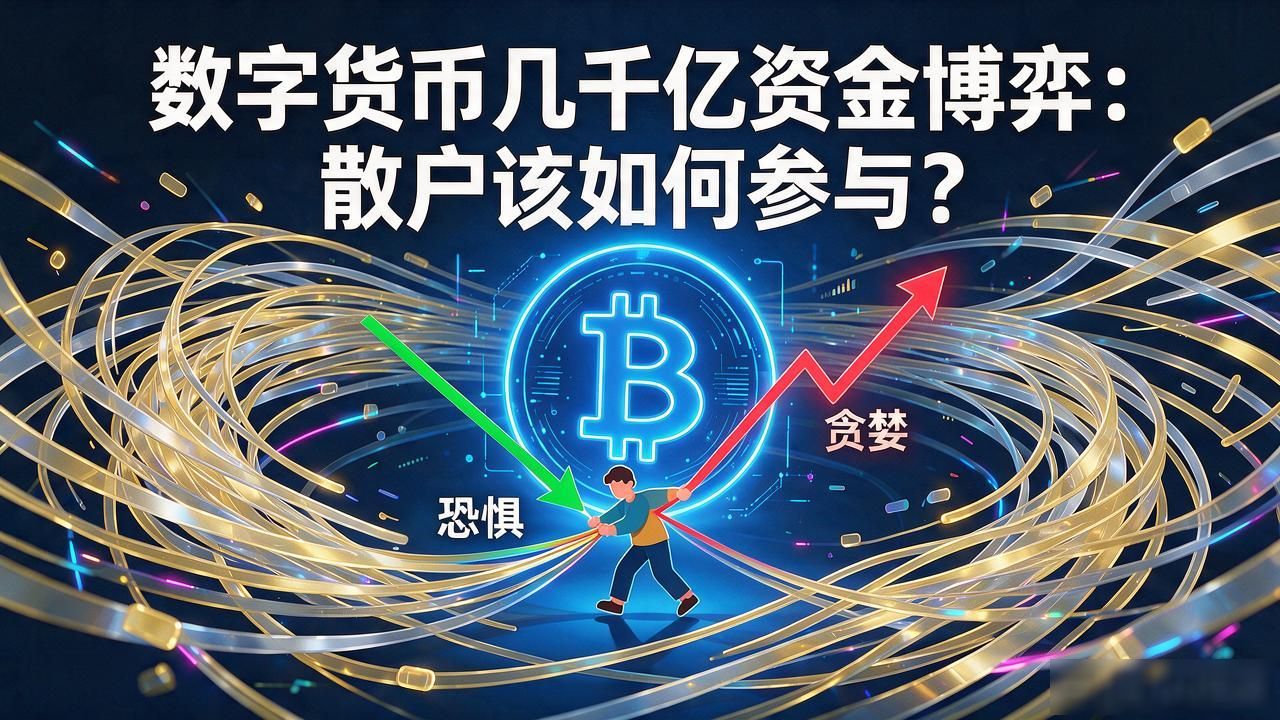 数字货币几千亿资金博弈：散户该如何参与？