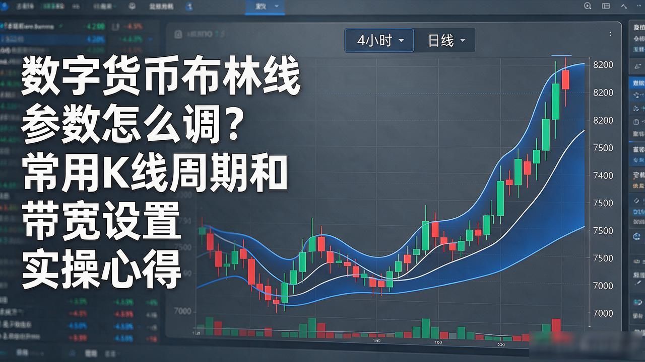 数字货币布林线参数怎么调？常用K线周期和带宽设置实操心得