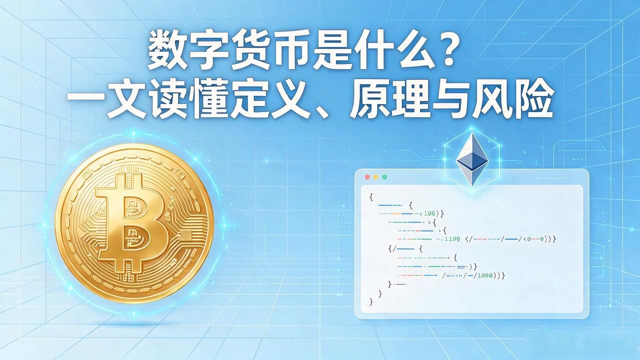数字货币是什么？一文读懂定义、原理与风险