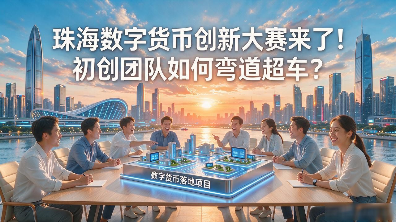 珠海数字货币创新大赛来了！初创团队如何弯道超车？