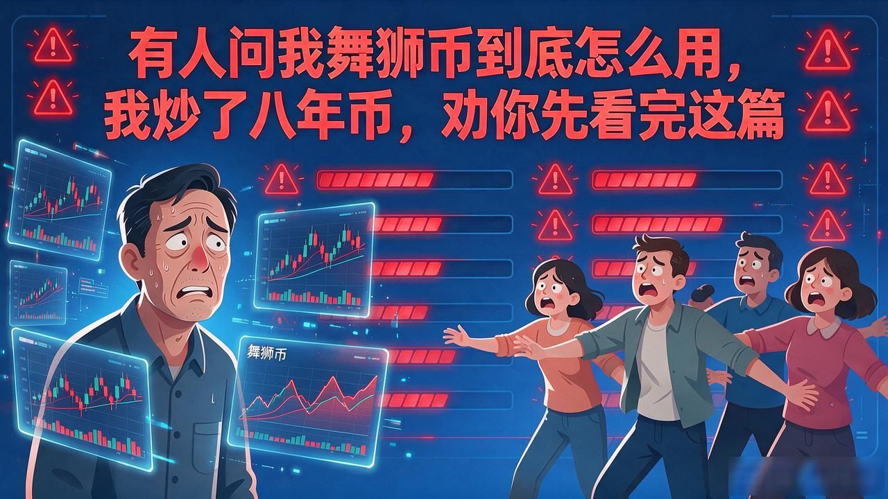 有人问我舞狮币到底怎么用，我炒了八年币，劝你先看完这篇