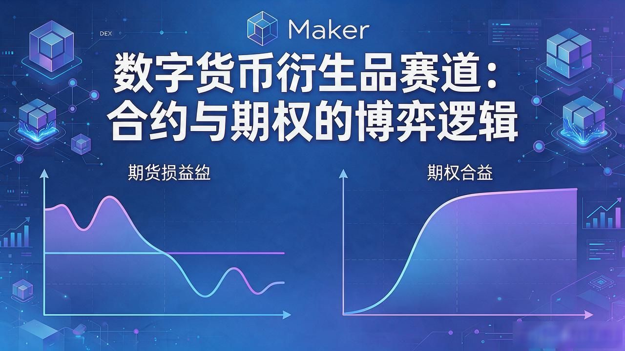 数字货币衍生品赛道：合约与期权的博弈逻辑